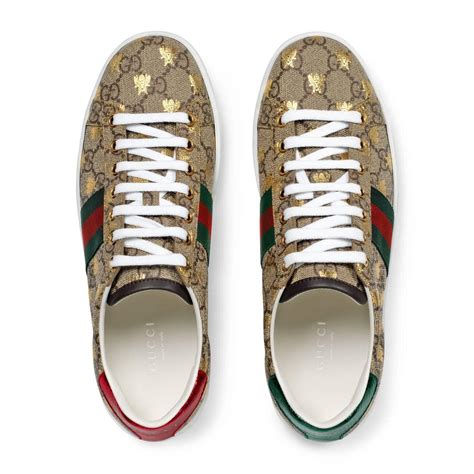 gucci ace gg supreme bees w|Gucci Gg Supreme sneakers.